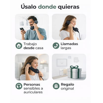 Auricular retro para smartphones