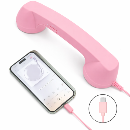 Auricular retro para smartphones